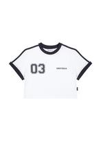 Another A 03-Ringer Crop Top [White]