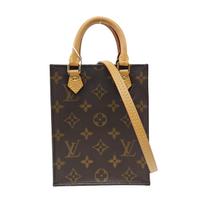 [Pre-Owned] Petit Sac Plat Classic Monogram Music Score Bag Coated Canvas Leather Shoulder Crossbody Tote Mini - Very Good #K9BP6V ONE SIZE