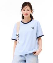 Chase Cult Unisex Ringer Short Sleeve T-Shirt - Sky Blue Sblue/105