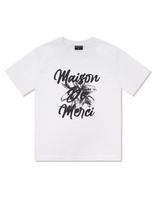 La Maison Studio Unisex Le Ris Field Blur Single Jersey Short Sleeve T-Shirt White (Fcd2Ts602M) White/M