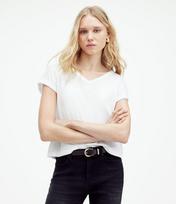 Allsaints Anna Vt Wm640Z-10 White/Uk 4/Us 0