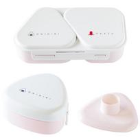 OSK Onigiri Lunch Case Onigiri Case Bento Pastel with Microwave Made in Japan & Set, Box, Pink, Mold, Safe, LS-15 LS-20, rožinė