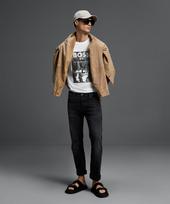 Boss Season Print Short Sleeve T-Shirt 50515829_101 Natural/L