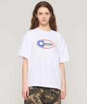 Cargo Bros For Woman C Circle Short Sleeve T-Shirt (White) Xl