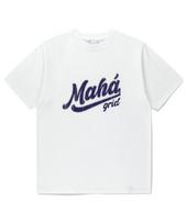 Maha Grid Vtg Script Tee White(Mg2Fmmt515A) White/Xl