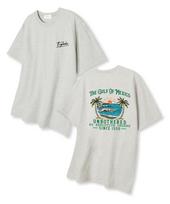 Tee Glake Unbound Oversized Short Sleeve T-Shirt Oatmeal L