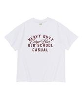 Cargo Bros Old School Logo Oversized Short Sleeve Tee (White) S