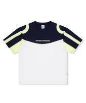 Yes Ic Cover Stitch Tee White L