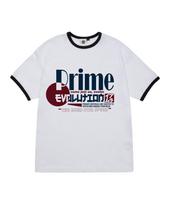 Prime Eight Vk Women'S Ribbed Ringer Short Sleeve T-Shirt 5 Colors Black/S