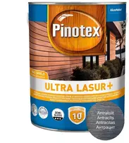 Medienos impregnantas Pinotex Ultra Lasur+antracito sp. 3l