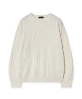 Dream World Cable Round Knit (Ivory) Ivory/Free
