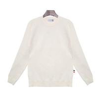 Thomas Bailey [Thomas Vailey] Thomas Bailey Basic Crew Neck Knit - Ivory 6Ththb3Mnt001 Beige/Free