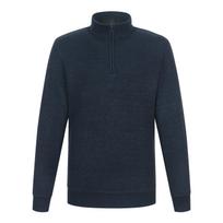 Superior Men'S Half-Zip Sweater Deep Blue (Im0Erd40245) Deep Blue.Im0Erd40245/100