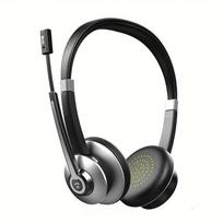 Noise Canceling Wireless Headset With Mic Stereo PC Headphones With Mute & 26H Talk for Office Computer Smartphone Zoom Meetings BT-688 sidabras