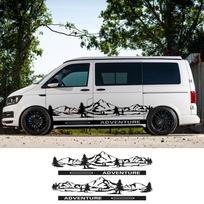 4 vnt./partija Automobilio lipdukai Kemperis Van Volkswagen VW Transporter T4 T5 T6 Multivan Caravelle PASIDARYK pats Lipdukai Aksesuarai SWB