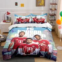 FC Bayern Munich Bedding Set Bedding set (1 duvet cover, 2 pillowcases, duvet not included) 135x200cm