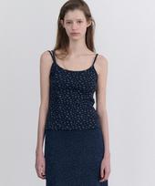 Annies Floral Double Strap Sleeveless (Navy) Navy