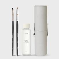 Detail Eyeliner Brush Special Set (315+722_Diagonal+Mini Cleanser+Slim Case)