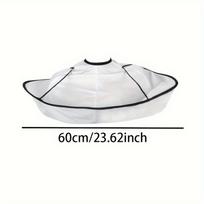 Foldable Haircut Bib  Professional Umbrella Design for Salon and DIY Use  Waterproof, Comfortable, Easy To Clean, Stylish and Durable Barbering Tools 1pc balta