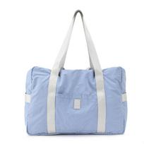 Travelling Storage Folding Bag Clothes Large Capacity Handheld Luggage Bag Foldable To Be Delivered Storage Bag Portable Luggage Bag 1pc šviesiai mėlyna spalva