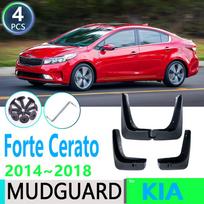 skirtas KIA Forte Cerato K3 2014 2015 2016 2017 2018 4vnt priekinis galinis automobilio sparnas purvasargis purvasaugis apsauga purslų atvartas automobiliui