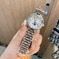 Naujas Temperamentingas Romėniškas Diskinis Kalendorius Kvarcinis Laikrodis Madingas Nišinis Plieninis Dirželis Atsitiktinis Moteriškas Laikrodis Small (dial diameter 3.1cm) beige