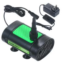 12 V DC panardinamasis vandens siurblys be šepetėlių 30 W itin tylus fontano vandens siurblys 7 l/min., 10 pėdų aukščio US Plug žalia