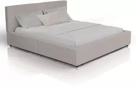 Juskys Čiužinys su apmušalais Salerno 180x200 cm taupe