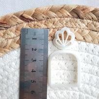 NAUJI Polimerinio molio pjaustyklės Gėlės Arkos Geometrijos Molio Pjaustyklės Papuošalų Gamybai Prancūziško Stiliaus Auskarų Pjaustyklės Keramikos Molio Įrankiai
