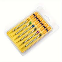 6-in-1 tikslus atsuktuvų rinkinys laikrodžių remontui - nerūdijantis plienas, patvarus ir lengvai naudojamas 6 in 1  Screwdriver Set