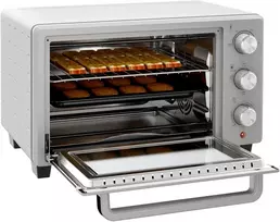 Elektrinė krosnelė Koduva Mini orkaitė, 21 l, sidabrinė, nerūdijantis plienas, 100-230 °C