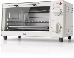 Elektrinė krosnelė Koduva Mini orkaitė, 9 l, kreminė balta, nerūdijantis plienas