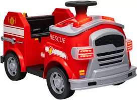 Koduva Elektrinis vaikų gaisrinis automobilis, raudonas, 86 x 49 x 52 cm, 25 kg