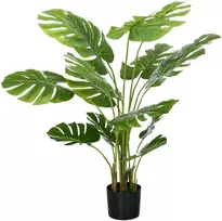 Koduva Dirbtinis monstera deliciosa augalas, žalias, 120 cm