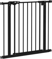 Koduva Apsauginiai varteliai naminiams gyvūnams, metalas, plastikas, juodi, 74–80 cm