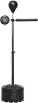 Koduva Bokso stovas su speedball, reguliuojamas aukštis, juodas, 80,5 x 48 x 163-205 cm
