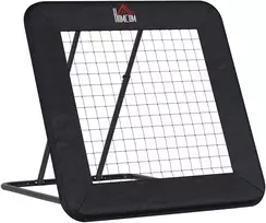 Koduva Futbolo rebounderis, 128 x 118 cm, juodas