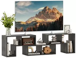 Koduva 3 dalių TV stovas, pilkas, iki 65 colių