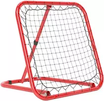 Koduva Futbolo rebounderio tinklas, sulankstomas, reguliuojamas 5 lygiais, metalas, 78 x 84 x 65-78 cm, raudonas