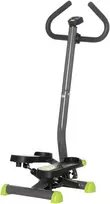 Koduva Mini stepperis su LCD monitoriumi, 55 x 44 x 108 cm, plienas, pilka / žalia / juoda