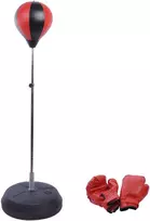 Koduva Bokso kamuolių rinkinys su stovu, reguliuojamas 125-145 cm, raudona / juoda