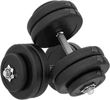 Koduva Reguliuojamas hantelių rinkinys, juodas, 50 kg