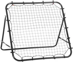 Koduva Futbolo rebounderis, 84 x 84 cm, juodas
