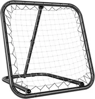 Koduva Futbolo rebounderis, 78 x 84 x 65-78 cm, juodas/baltas