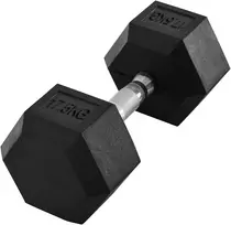 Koduva Hantelė 17,5kg, juoda, metalas ir guma, 1 vnt.