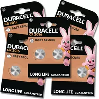 Elementai Duracell CR2016, 3V, 10vnt.