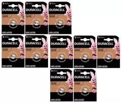 Elementai Duracell CR1620, 3V, 10vnt.