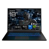 GIGABYTE GAMING A18 PRO DYJG3DEBC4SH laptop Intel Core 7 240H 18" WQXGA 32GB LPDDR5x-SDRAM 1 TB SSD NVIDIA GeForce RTX 5080 Wi-Fi 6E (802.11ax) Windows 11 Home Black