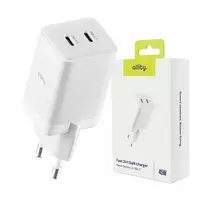 Allity wall charger GaN PD QC ATC-01-45WCC 2x USB-C 45W white