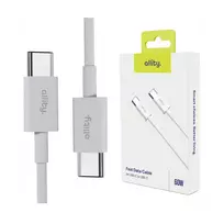 Allity aUC-03 USB-C to USB-C cable, 1.0 m, 60W, white